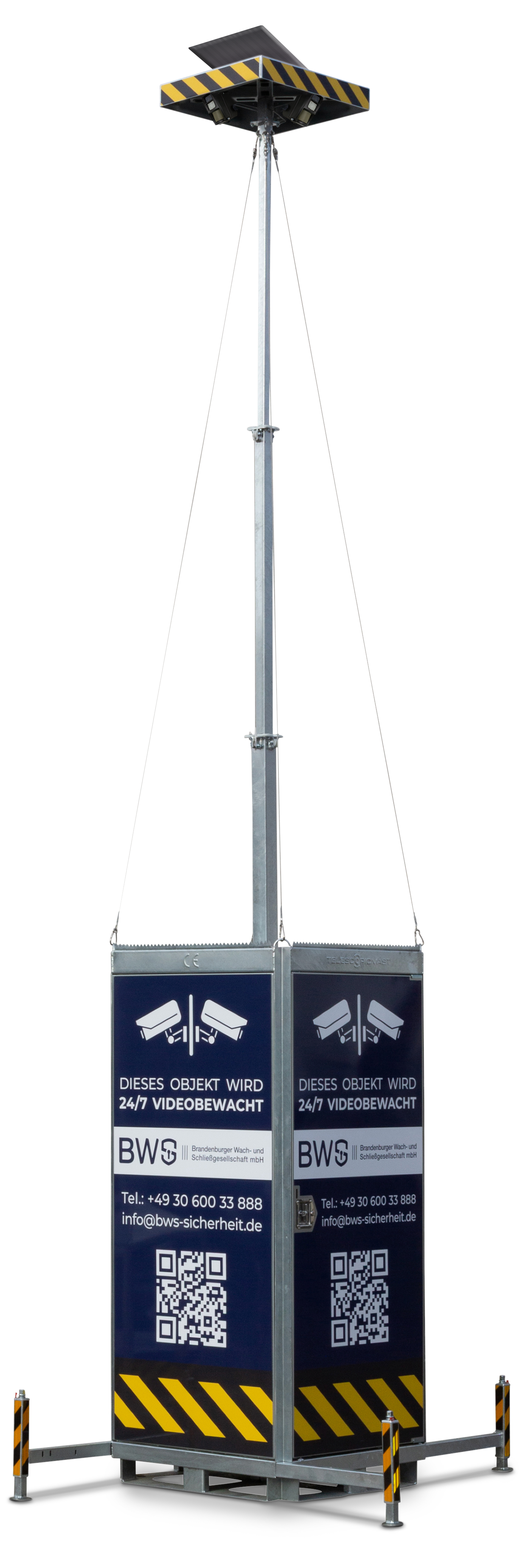 Mobiler Kameraturm - BWS Compact Guard XL